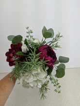 Load image into Gallery viewer, Burgundy Flower Bouquets for Bridesmaids
