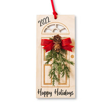 Load image into Gallery viewer, Merry Christmas Ornament  2022 - Annual Keepsake Ornament - Choose Your Phrase
