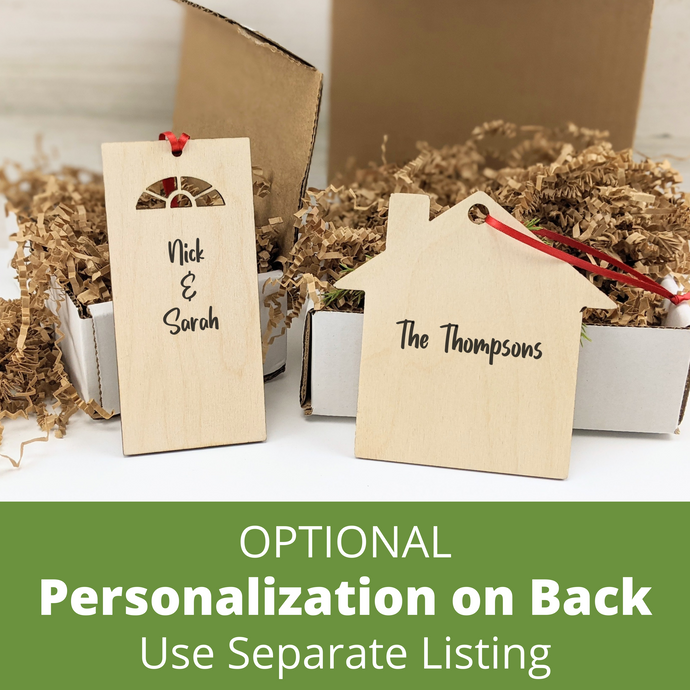 Personalization for Back of Ornament - Add-On