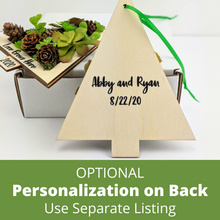 Load image into Gallery viewer, Personalization for Back of Ornament - Add-On
