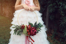 Load image into Gallery viewer, Flower Girl Hoop Bouquet

