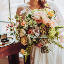 Load image into Gallery viewer, Pastel Garden Flower Wedding Bouquet
