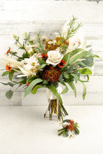 Load image into Gallery viewer, Boho Dried Flower Bouquet for Outdoor Wedding
