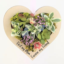 Load image into Gallery viewer, Heart Ornament for Mom - Choice of Phrase

